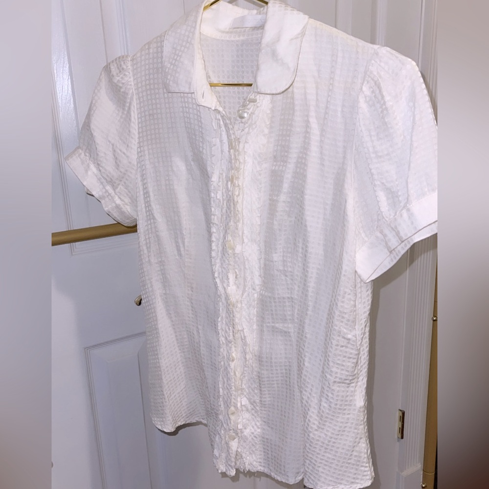 Anne Fontaine Button Down Blouse